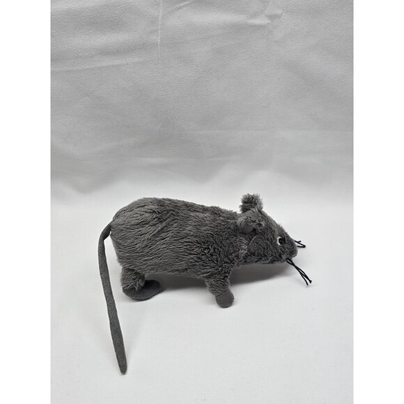 Grey Mouse Ikea GOSIG MUS Small 5" Rat Plush Stuffed Ikea "Retired" No Tush Tags - Picture 4 of 6